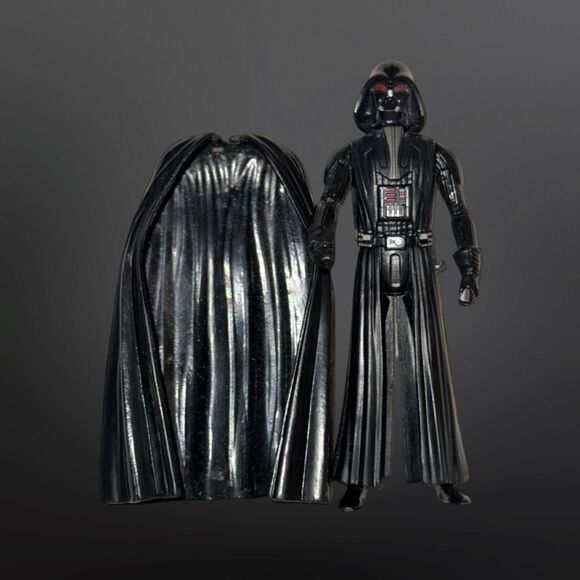Hasbro Darth Vader Star Wars Removable Head & Cape 3.5” Soft Cape B21 - Picture 8 of 8